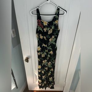 Wilfred ÉCOULEMENT JUMPSUIT, size 6 in BLACK/GOJI BERRY